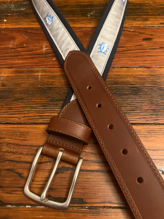 Southern Tide Logo Belt